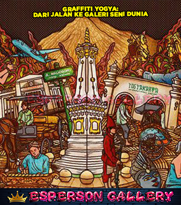 Graffiti Yogyakarta: Dari Jalanan ke Galeri Dunia